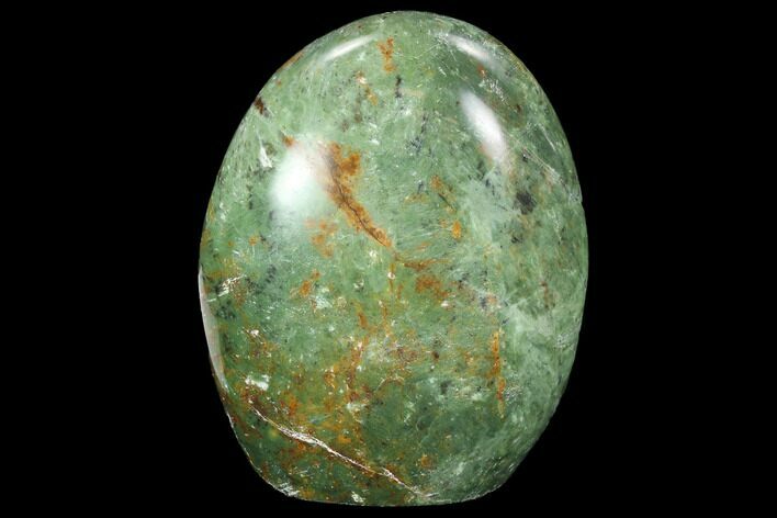 Polished Green Chrysoprase Freeform - Madagascar #99370